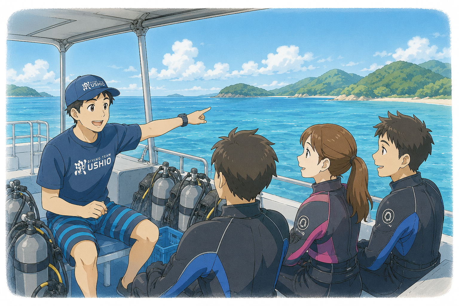 見どころが分かる丁寧なブリーフィング